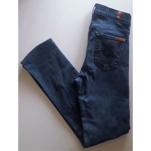 7 for All Mankind High Waist Straight Leg Jean 26